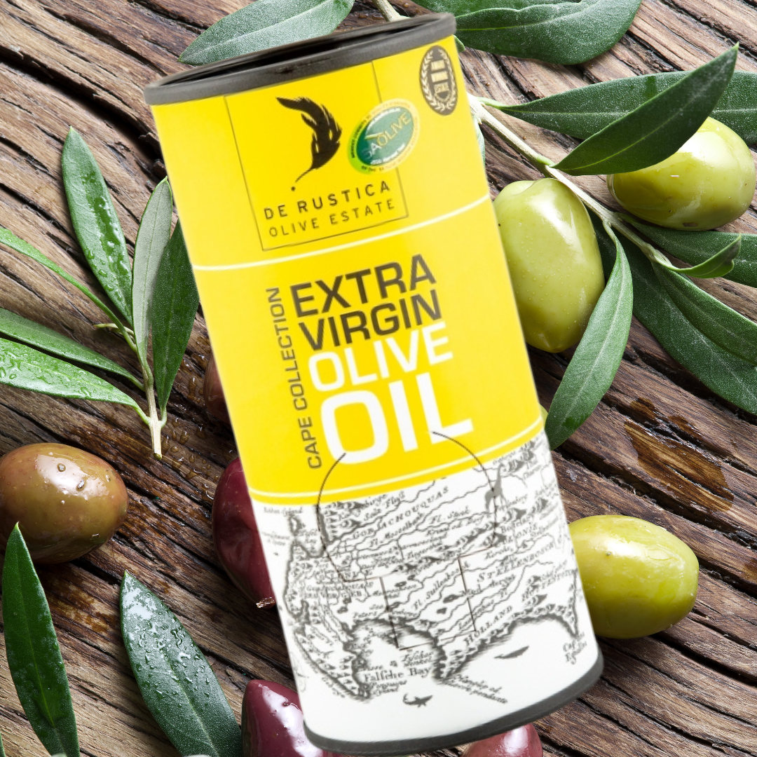 De Rustica Olive Oil 1 Liter Bag in a Box